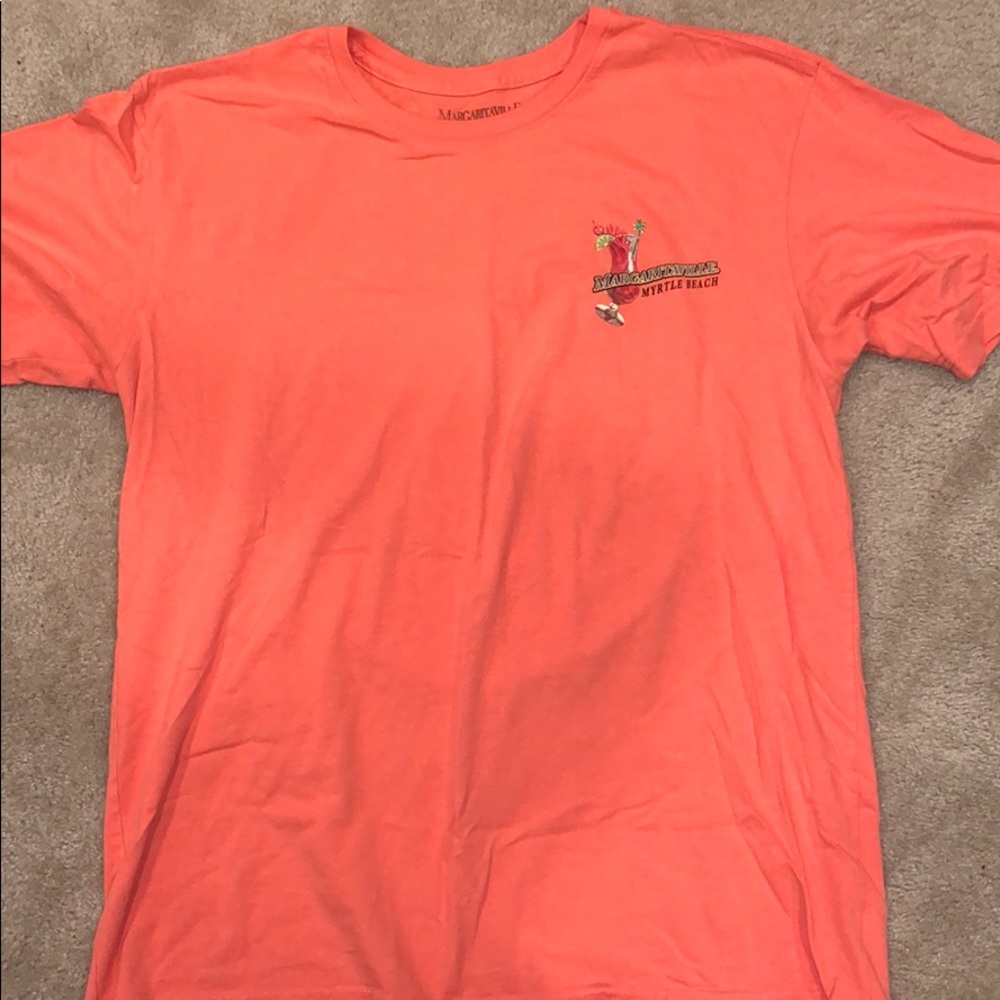 Large Coral Margaritaville T-shirt